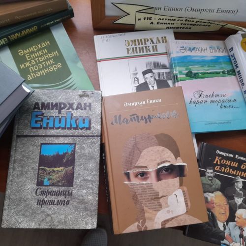 Лаишевских читателей знакомят с творчеством Амирхана Еники