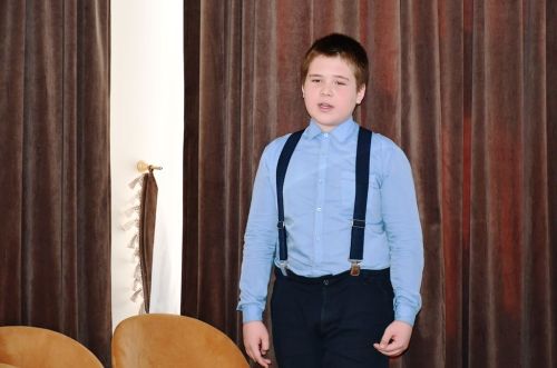 В музее г. Лаишево школьники показали постановку о детях войны Лаишевского района.
