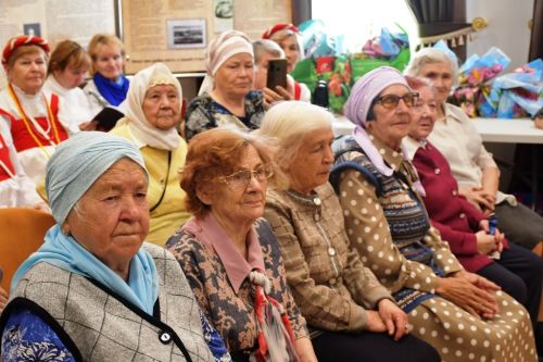 В музее г. Лаишево школьники показали постановку о детях войны Лаишевского района.