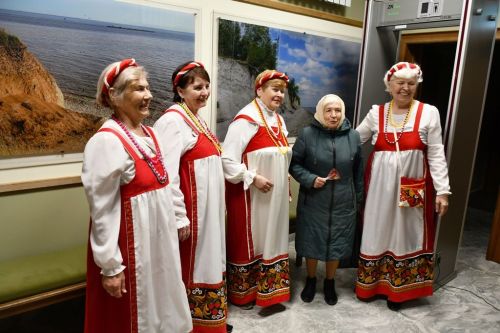 В музее г. Лаишево школьники показали постановку о детях войны Лаишевского района.