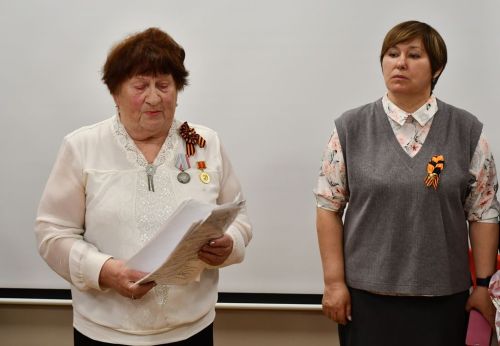В музее г. Лаишево школьники показали постановку о детях войны Лаишевского района.