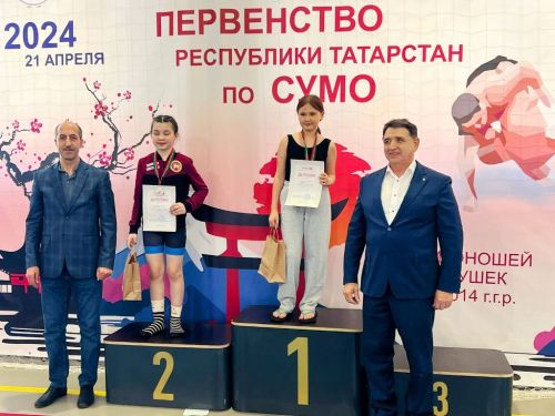Сумоистки из д. Орел Лаишевского района лидировали в первенстве РТ