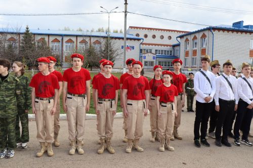 Сегодня школьники Лаишевского района играют в «Зарницу»