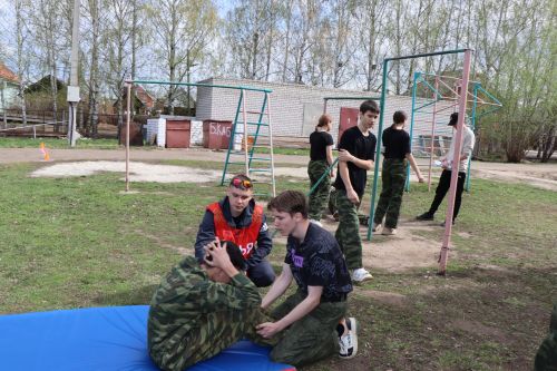 Сегодня школьники Лаишевского района играют в «Зарницу»