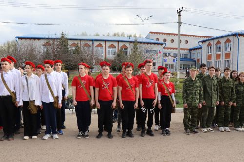 Сегодня школьники Лаишевского района играют в «Зарницу»