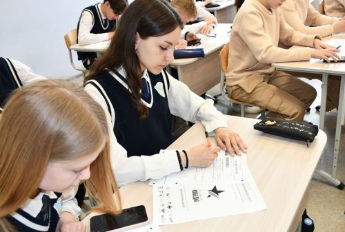 В Лаишевском районе писали «Диктант Победы»