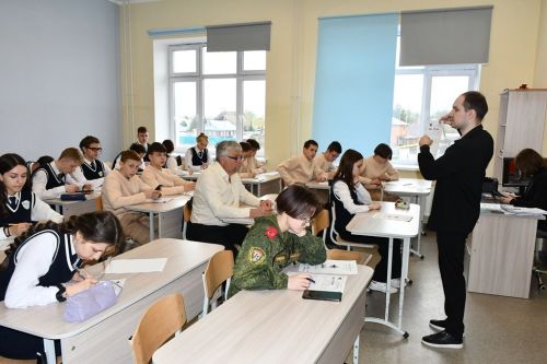 В Лаишевском районе писали «Диктант Победы»