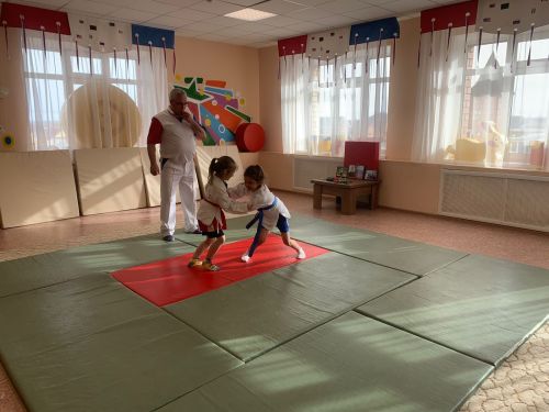 Дошкольники Лаишевского района приняли участие в первом турнире по самбо