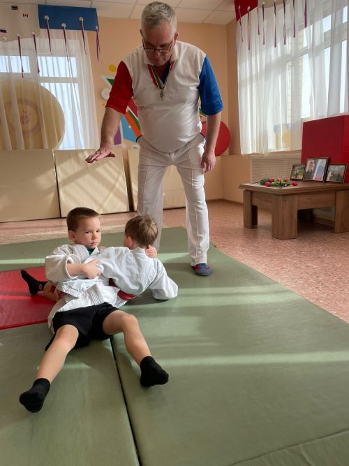 Дошкольники Лаишевского района приняли участие в первом турнире по самбо