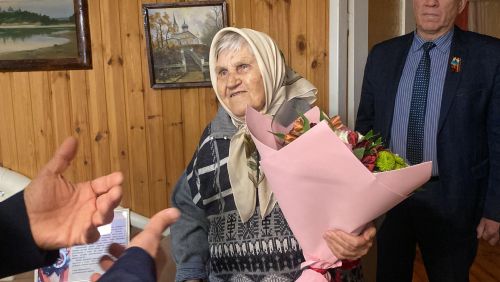 Глава Лаишевского района поздравил бывших узниц концлагерей и жительниц блокадного Ленинграда с Днем Победы