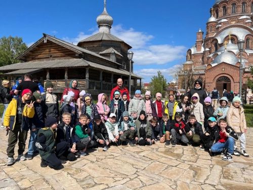 Лаишевские гимназисты посетили остров-град Свияжск