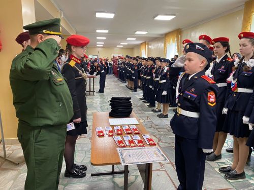 В Лаишевском районе прошло торжественное посвящение в кадеты