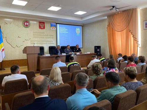 В Лаишевском районе решаются вопросы безопасности дорожного движения