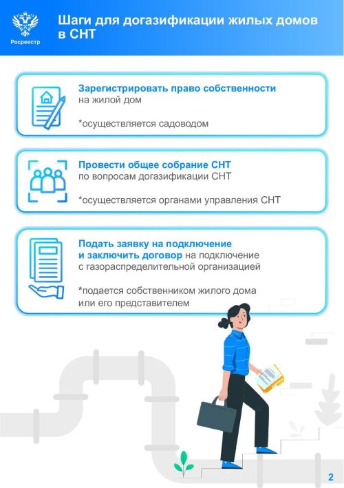 В Росреестре Татарстана рассказали, как бесплатно провести газ до садовых земельных участков