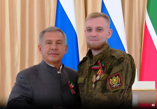 Боец СВО из поселка Габишево получил государственную награду