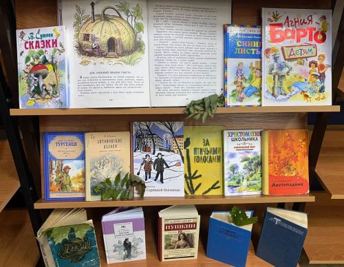 В Лаишевской детской библиотеке оформлена осенняя книжная выставка