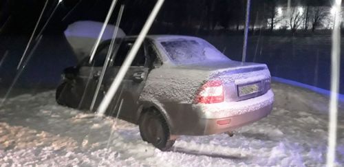 За час до Нового года пьяный водитель устроил ДТП