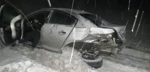 За час до Нового года пьяный водитель устроил ДТП