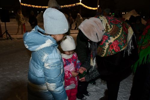 Лаишевцы встретили старый Новый год
