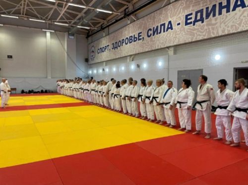 В Лаишевском районе дзюдоисты собрались на тренировки