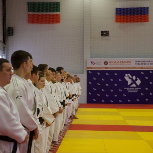 В Лаишевском районе дзюдоисты собрались на тренировки
