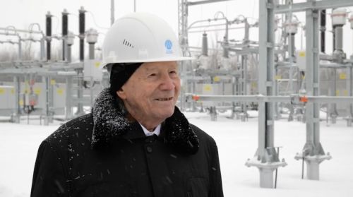 Ветеран энергетической отрасли побывал на новой подстанции