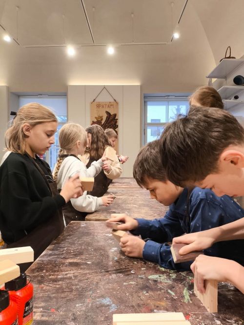 Лицеисты Лаишевского района приняли участие в мастер-классе «Елки-палки»