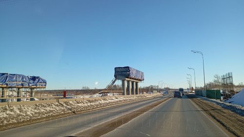 Работам по строительству дорог в Лаишевском районе погодные условия не помеха