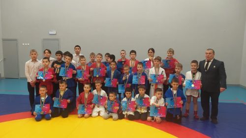 В Лаишевском районе состоялись соревнования среди самбистов-новичков