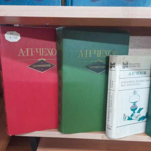 В Лаишевской библиотеке организована книжная выставка «Необъятный мир Чехова»