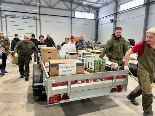 В зону СВО доставлен Новогодний гуманитарный груз из Лаишевского района