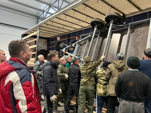В зону СВО доставлен Новогодний гуманитарный груз из Лаишевского района