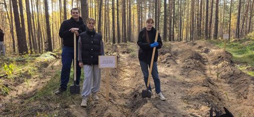 Леса Лаишевского района пополнились тысячами молодых саженцев