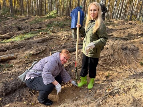 Леса Лаишевского района пополнились тысячами молодых саженцев