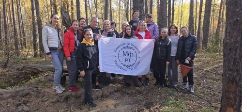Леса Лаишевского района пополнились тысячами молодых саженцев