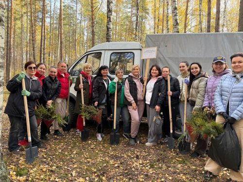 Леса Лаишевского района пополнились тысячами молодых саженцев