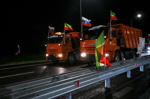 Владимир Путин запустил объезд села Сокуры в Татарстане