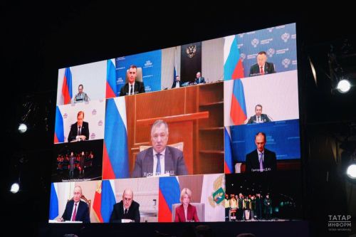 Владимир Путин запустил объезд села Сокуры в Татарстане