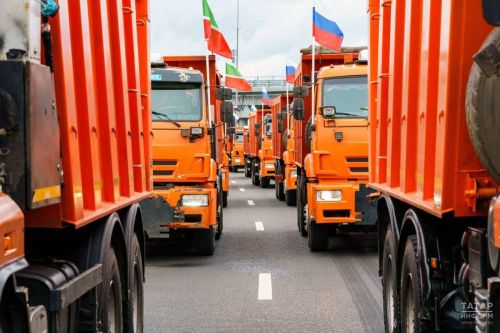 Татарстанда Сокуры авылында дүрт полосалы яңа урау юл ачылды