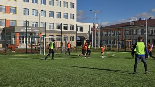 День отца в Лаишевском районе отметили футбольным турниром