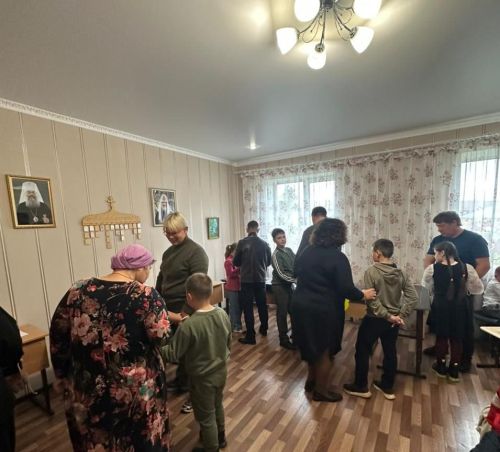 День отца в воскресной школе Троицкого собора