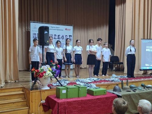 Юнармейцы Лаишевского района рассказали о подвигах советских подпольщиков