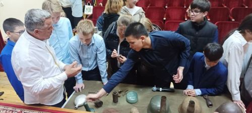 Юнармейцы Лаишевского района рассказали о подвигах советских подпольщиков
