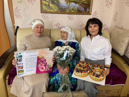Жительница села Пелево отметила 90-летний юбилей