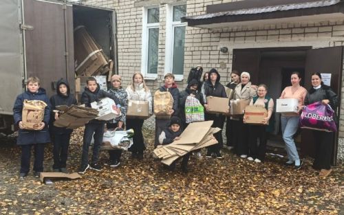 Учащиеся Лаишевского района собрали более 300 кг макулатуры и пластика