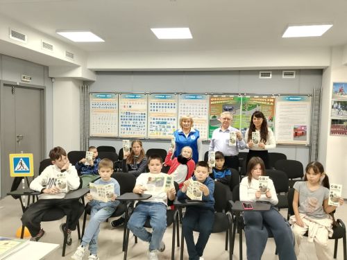 Наши юные юидовцы побывали в Музее истории ГАИ-ГИБДД