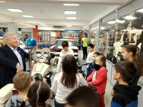 Наши юные юидовцы побывали в Музее истории ГАИ-ГИБДД