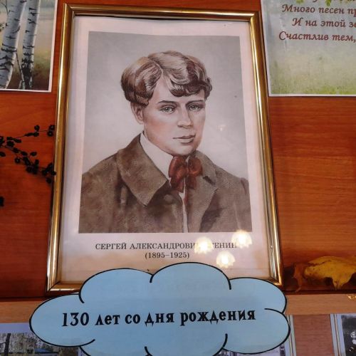 Книжная выставка «Кудрявый гений русской поэзии»