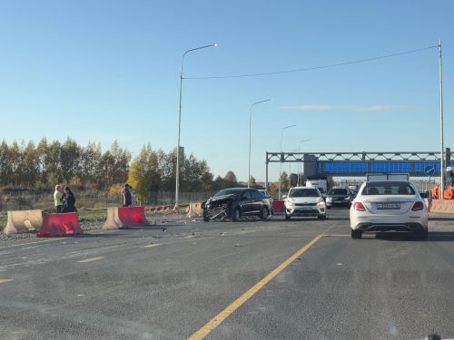 Фура на огромной скорости летела