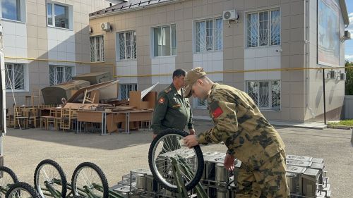 Участник СВО Булат убыл из отпуска вместе с гуманитаркой
